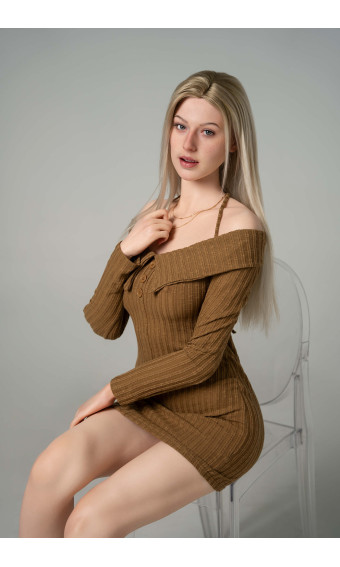 Zelex Evelina 175 cm Full Silicone Sex Doll - Movable Jaw Feature